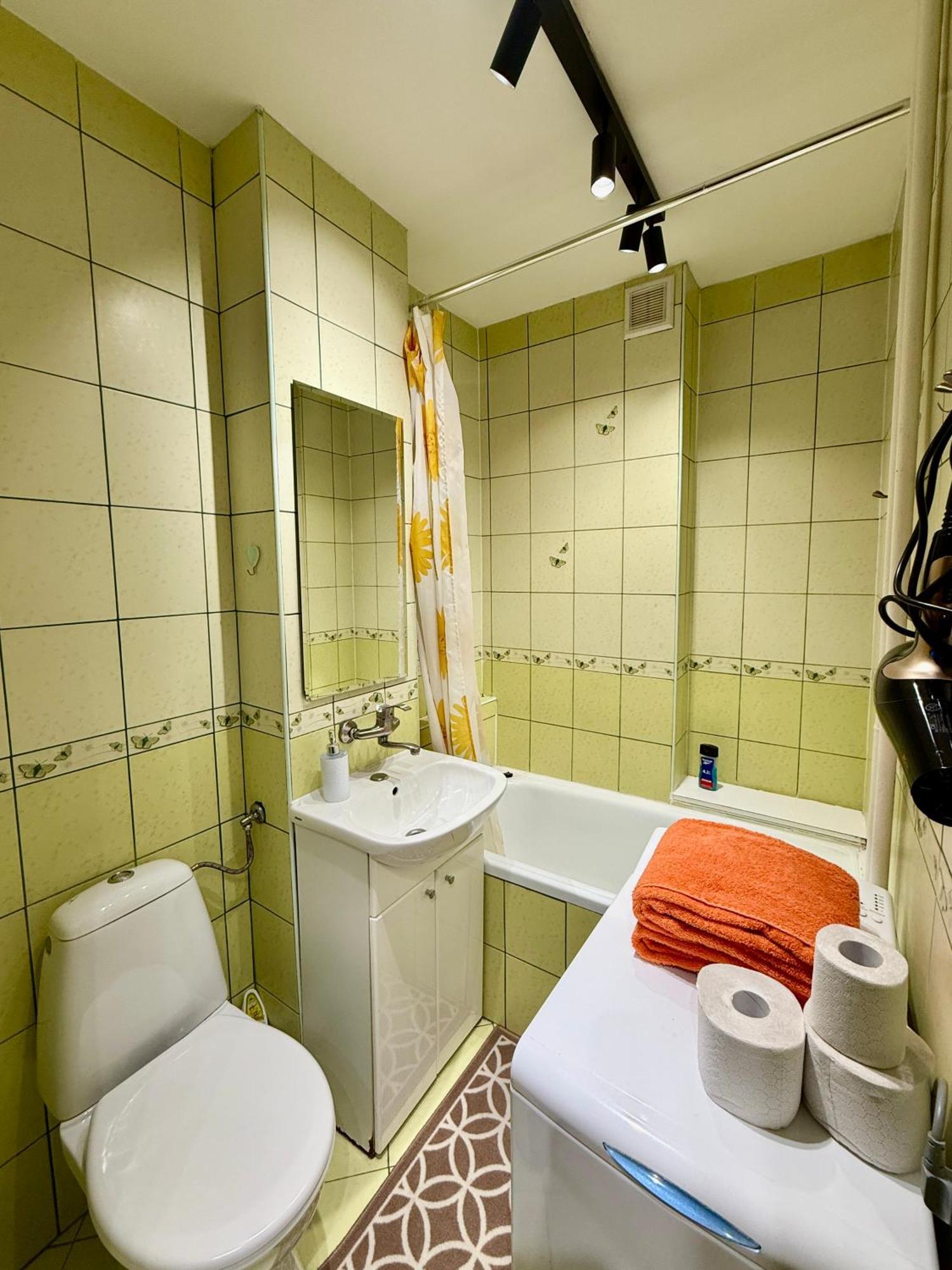 Super Apartment Yellow 2X Metro Fast Wifi 1 Gbs Netflix Panorama Miasta Varsóvia Exterior foto